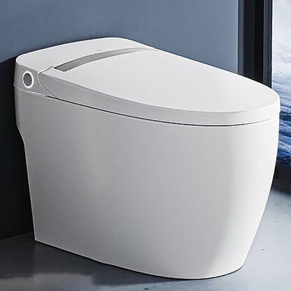 Modern Toilet Bowl Floor Mounted Siphon Jet All-in-one Toilet Porcelain Splash Proof 16" Clearhalo 'Bathroom Remodel & Bathroom Fixtures' 'Bidets' 'Home Improvement' 'home_improvement' 'home_improvement_bidets' 'Toilets & Bidets' 7416761