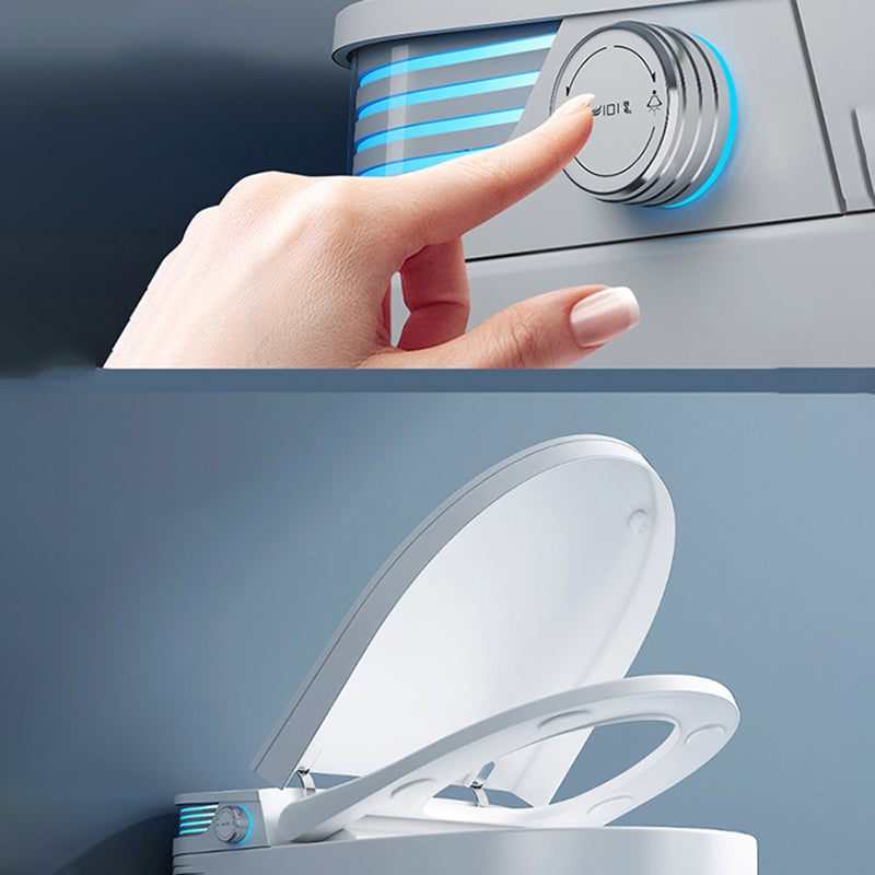 Elongated Floor Standing Bidet Heated Seat Floor Mount Bidet Clearhalo 'Bathroom Remodel & Bathroom Fixtures' 'Bidets' 'Home Improvement' 'home_improvement' 'home_improvement_bidets' 'Toilets & Bidets' 7416801