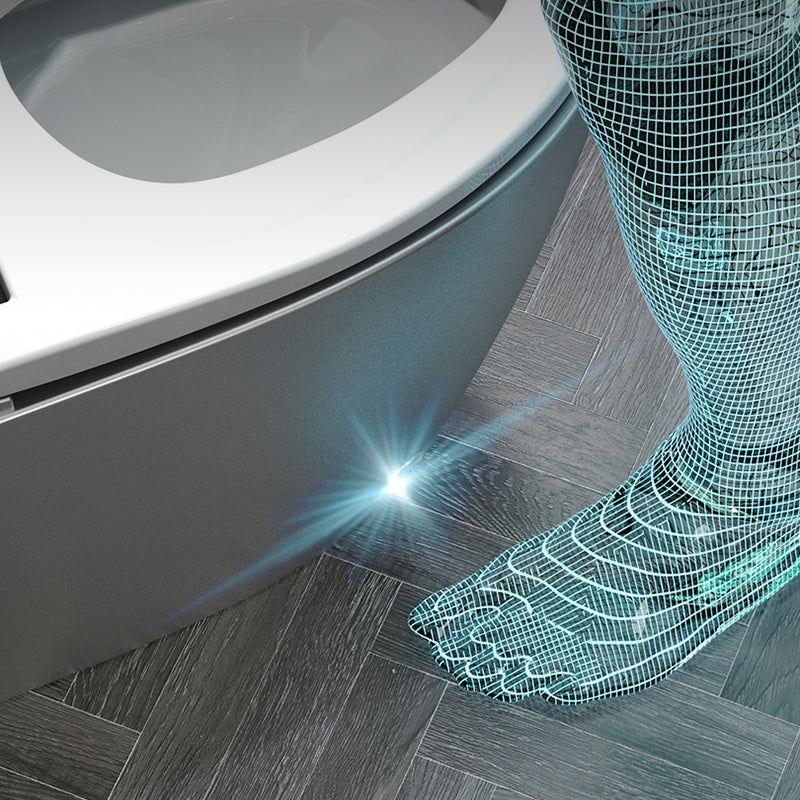 Stain Resistant Smart Toilet Deodorizing Elongated Floor Mount Bidet Clearhalo 'Bathroom Remodel & Bathroom Fixtures' 'Bidets' 'Home Improvement' 'home_improvement' 'home_improvement_bidets' 'Toilets & Bidets' 7416812