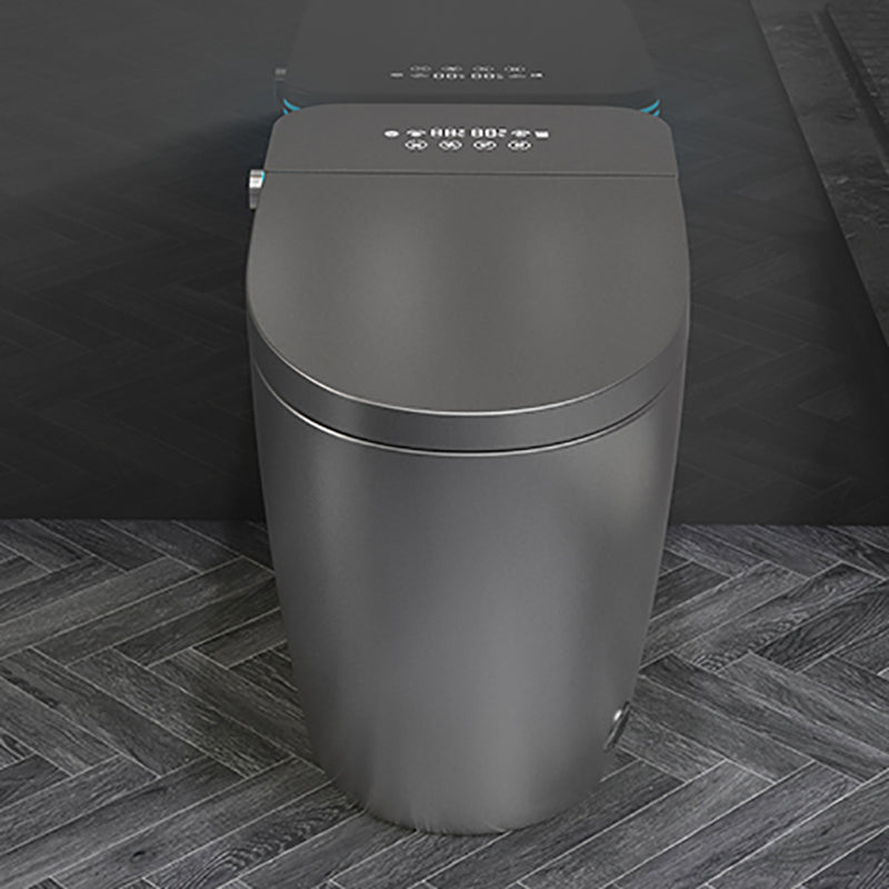 Stain Resistant Smart Toilet Deodorizing Elongated Floor Mount Bidet Clearhalo 'Bathroom Remodel & Bathroom Fixtures' 'Bidets' 'Home Improvement' 'home_improvement' 'home_improvement_bidets' 'Toilets & Bidets' 7416814