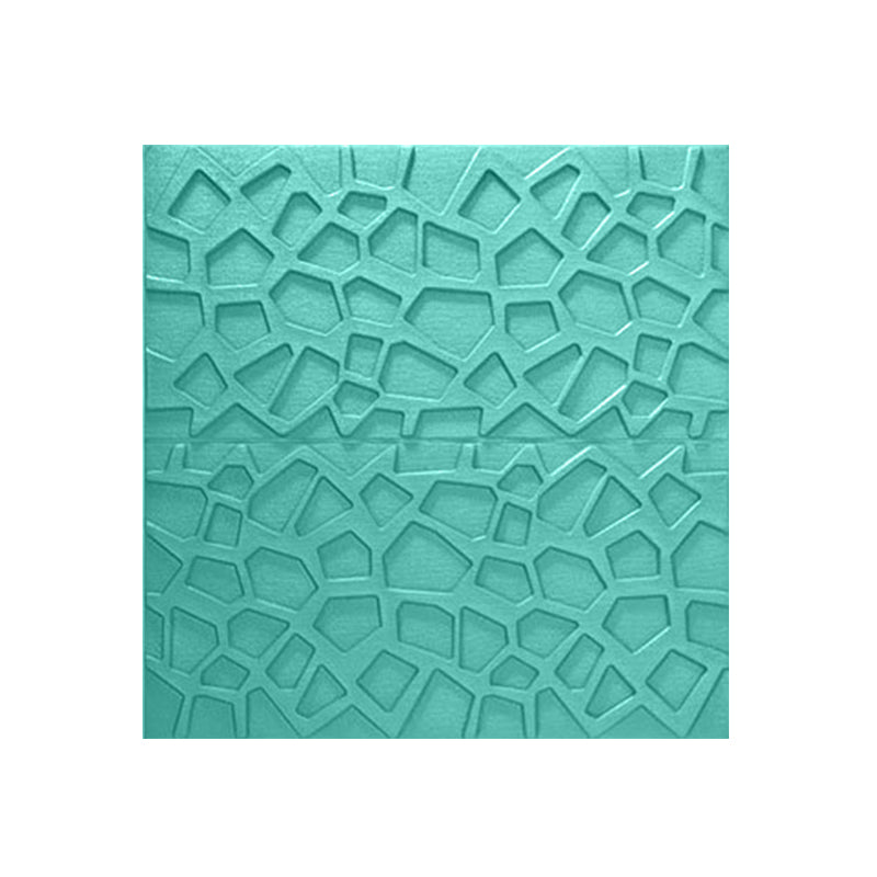Peel and Press Wall Ceiling Contemporary Backsplash Panels for Living Room Mint Green Clearhalo 'Flooring 'Home Improvement' 'home_improvement' 'home_improvement_wall_paneling' 'Wall Paneling' 'wall_paneling' 'Walls & Ceilings' Walls and Ceiling' 7417034