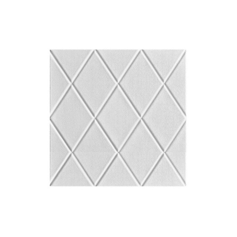 Contemporary Wall Paneling 3D Embossed Waterproof Wall Paneling White Clearhalo 'Flooring 'Home Improvement' 'home_improvement' 'home_improvement_wall_paneling' 'Wall Paneling' 'wall_paneling' 'Walls & Ceilings' Walls and Ceiling' 7417060