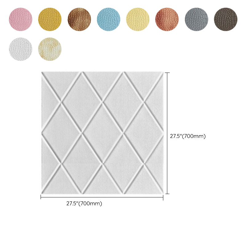 Contemporary Wall Paneling 3D Embossed Waterproof Wall Paneling Clearhalo 'Flooring 'Home Improvement' 'home_improvement' 'home_improvement_wall_paneling' 'Wall Paneling' 'wall_paneling' 'Walls & Ceilings' Walls and Ceiling' 7417076