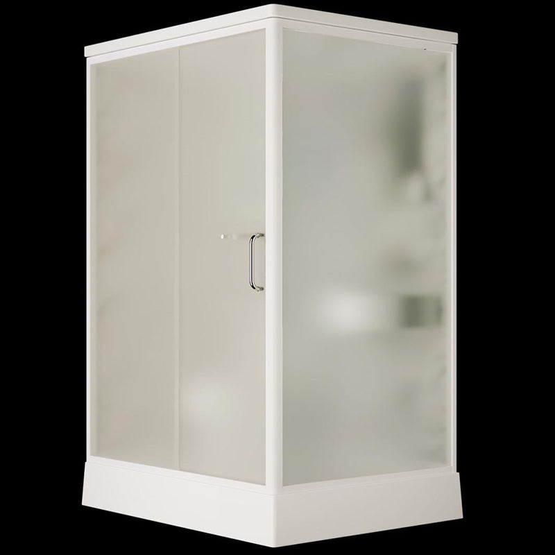 Rectangle Shower Stall Tempered Glass Shower Stall with Shower Base Clearhalo 'Bathroom Remodel & Bathroom Fixtures' 'Home Improvement' 'home_improvement' 'home_improvement_shower_stalls_enclosures' 'Shower Stalls & Enclosures' 'shower_stalls_enclosures' 'Showers & Bathtubs' 7417446