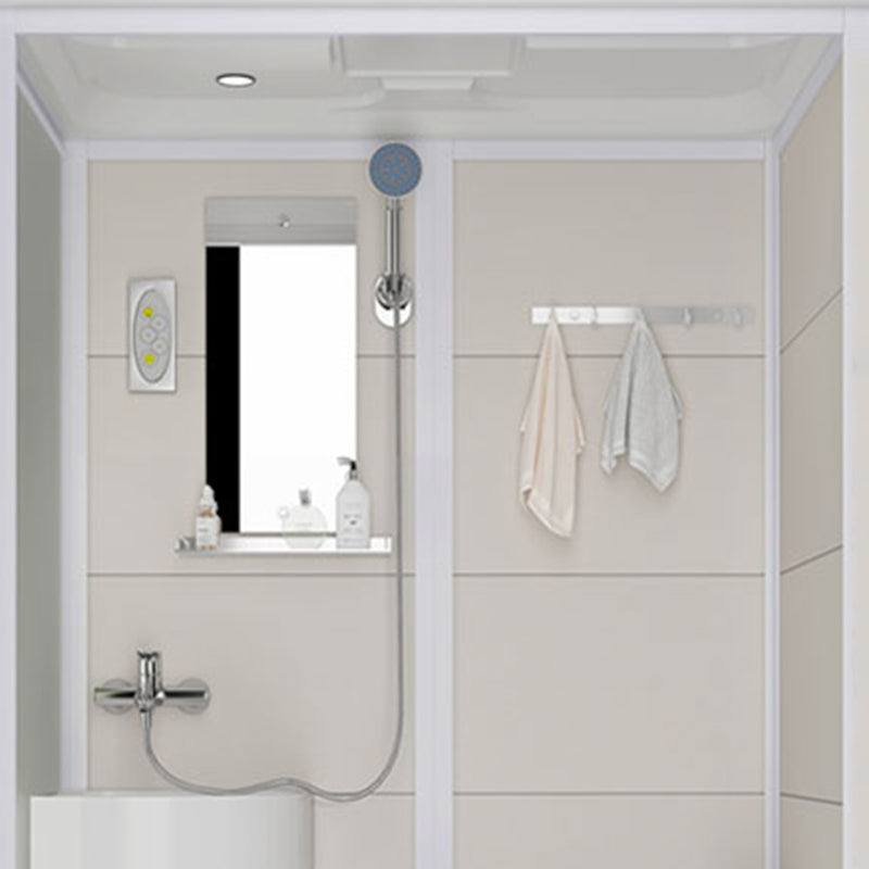 Rectangle Shower Stall Tempered Glass Shower Stall with Shower Base Clearhalo 'Bathroom Remodel & Bathroom Fixtures' 'Home Improvement' 'home_improvement' 'home_improvement_shower_stalls_enclosures' 'Shower Stalls & Enclosures' 'shower_stalls_enclosures' 'Showers & Bathtubs' 7417448