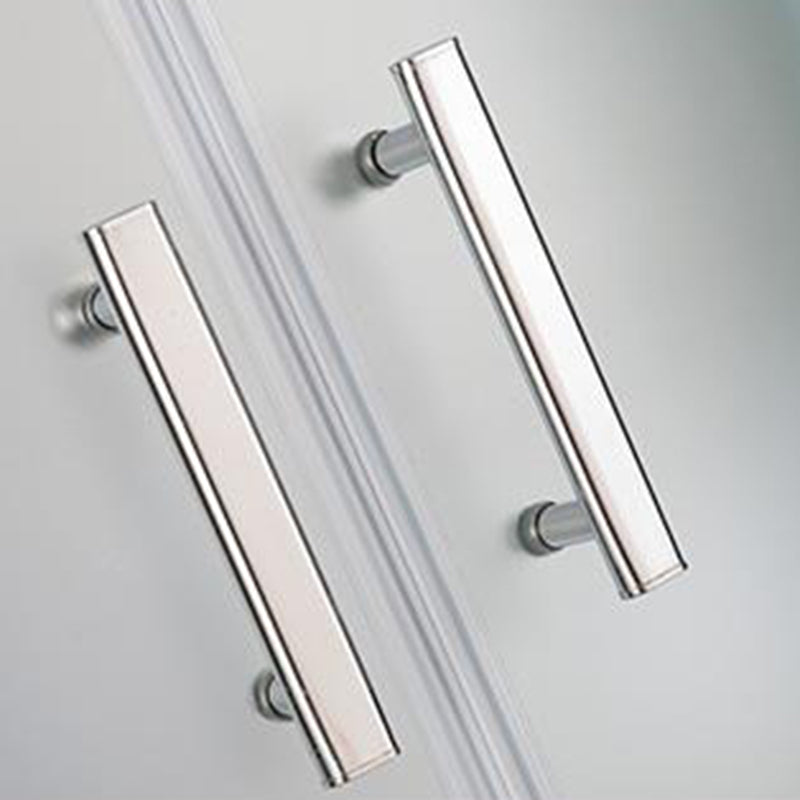 Rectangle Shower Stall Tempered Glass Shower Stall with Shower Base Clearhalo 'Bathroom Remodel & Bathroom Fixtures' 'Home Improvement' 'home_improvement' 'home_improvement_shower_stalls_enclosures' 'Shower Stalls & Enclosures' 'shower_stalls_enclosures' 'Showers & Bathtubs' 7417452