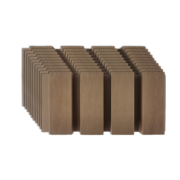 Traditional Tin Backsplash Paneling Smooth Wall Ceiling Wood Board Set of 10 Tan Clearhalo 'Flooring 'Home Improvement' 'home_improvement' 'home_improvement_wall_paneling' 'Wall Paneling' 'wall_paneling' 'Walls & Ceilings' Walls and Ceiling' 7418149