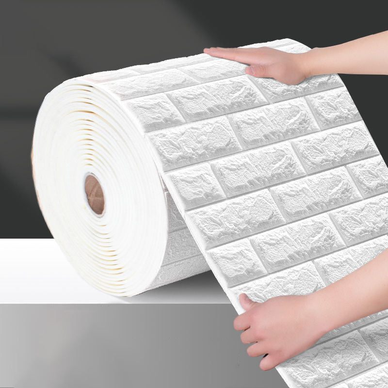 Modern Peel & Stick Subway Tile Water Resistant Wall Tile for Bedroom Living Room Clearhalo 'Flooring 'Home Improvement' 'home_improvement' 'home_improvement_wall_paneling' 'Wall Paneling' 'wall_paneling' 'Walls & Ceilings' Walls and Ceiling' 7418160