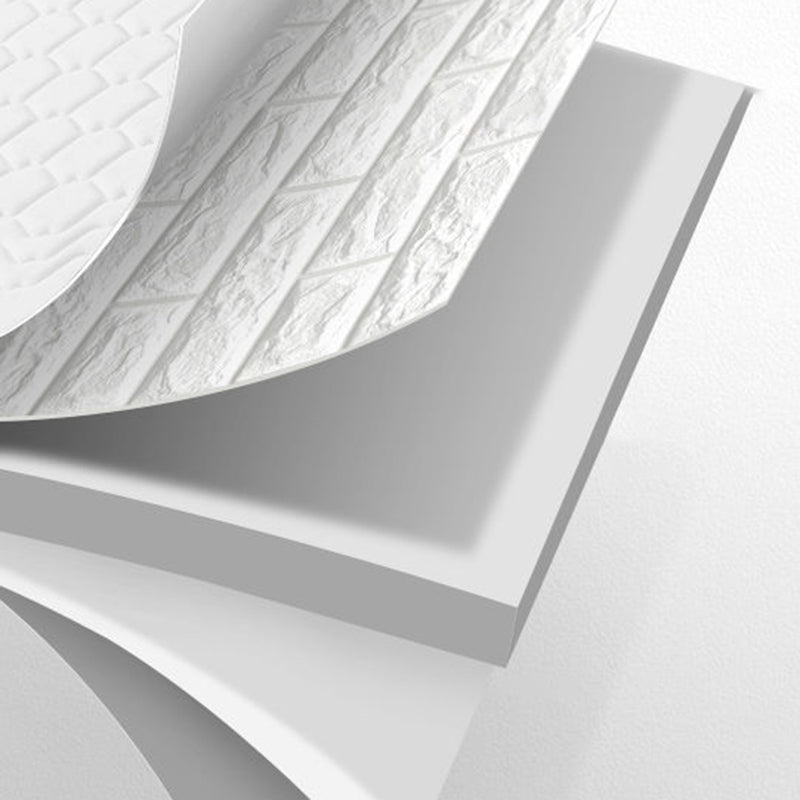 Modern Peel & Stick Subway Tile Water Resistant Wall Tile for Bedroom Living Room Clearhalo 'Flooring 'Home Improvement' 'home_improvement' 'home_improvement_wall_paneling' 'Wall Paneling' 'wall_paneling' 'Walls & Ceilings' Walls and Ceiling' 7418170