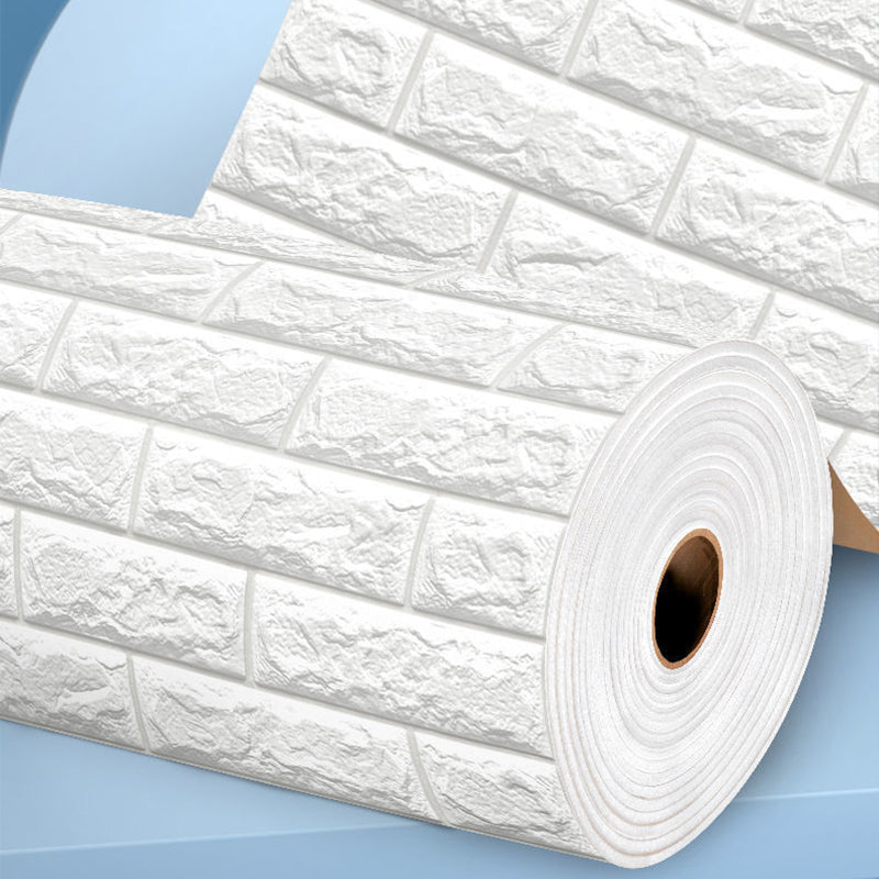 Modern Peel & Stick Subway Tile Water Resistant Wall Tile for Bedroom Living Room Clearhalo 'Flooring 'Home Improvement' 'home_improvement' 'home_improvement_wall_paneling' 'Wall Paneling' 'wall_paneling' 'Walls & Ceilings' Walls and Ceiling' 7418172