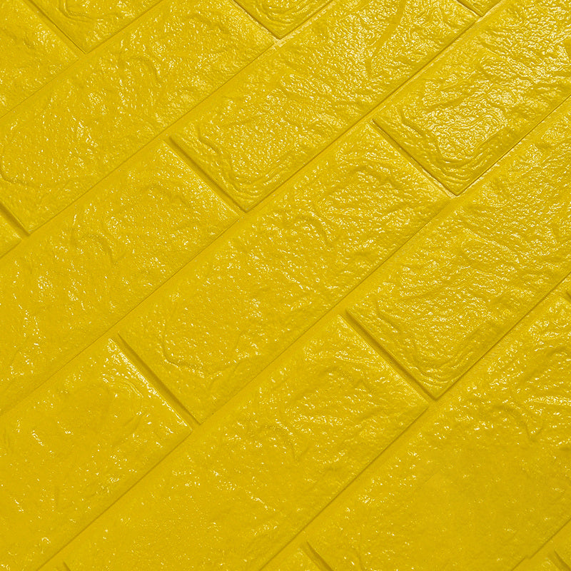 Modern Wall Ceiling Plain Peel and Stick 3D Embossed Waterproof Backsplash Panels Ginger Clearhalo 'Flooring 'Home Improvement' 'home_improvement' 'home_improvement_wall_paneling' 'Wall Paneling' 'wall_paneling' 'Walls & Ceilings' Walls and Ceiling' 7418553