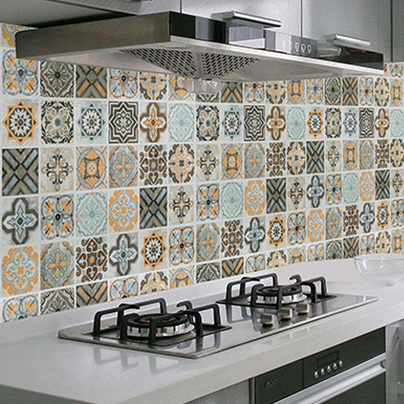 Modern Peel and Stick Backsplash Wall Tile PVC Wallpaper for Kitchen Clearhalo 'Flooring 'Home Improvement' 'home_improvement' 'home_improvement_peel_stick_blacksplash' 'Peel & Stick Backsplash Tile' 'peel_stick_blacksplash' 'Walls & Ceilings' Walls and Ceiling' 7418707