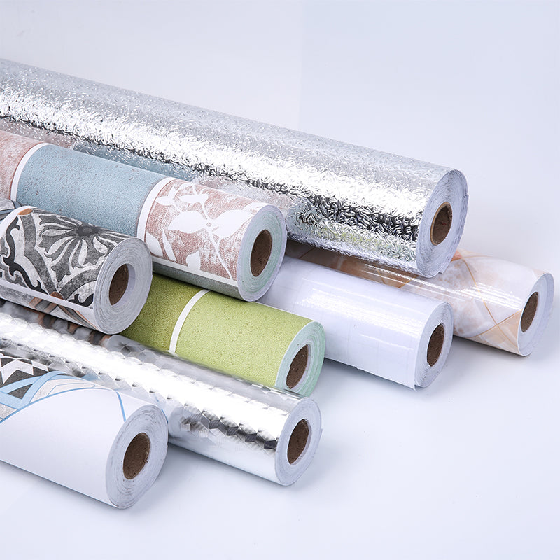 Modern Peel and Stick Backsplash Wall Tile PVC Wallpaper for Kitchen Clearhalo 'Flooring 'Home Improvement' 'home_improvement' 'home_improvement_peel_stick_blacksplash' 'Peel & Stick Backsplash Tile' 'peel_stick_blacksplash' 'Walls & Ceilings' Walls and Ceiling' 7418709