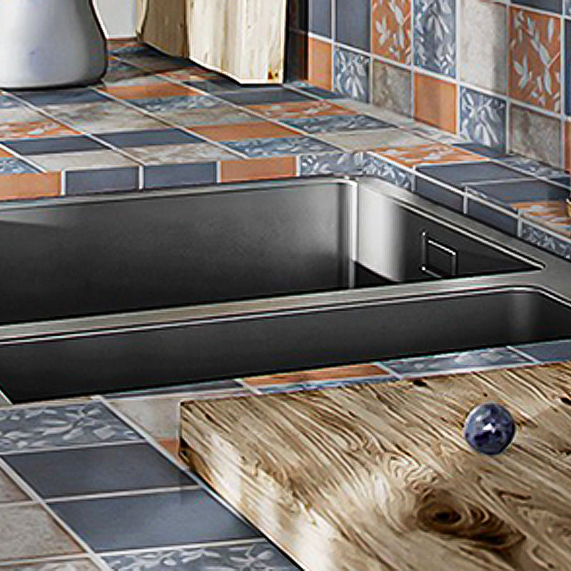Modern Peel and Stick Backsplash Wall Tile PVC Wallpaper for Kitchen Clearhalo 'Flooring 'Home Improvement' 'home_improvement' 'home_improvement_peel_stick_blacksplash' 'Peel & Stick Backsplash Tile' 'peel_stick_blacksplash' 'Walls & Ceilings' Walls and Ceiling' 7418712