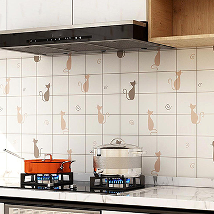 Modern Peel and Stick Backsplash Tile PVC Rectangular Wallpaper Clearhalo 'Flooring 'Home Improvement' 'home_improvement' 'home_improvement_peel_stick_blacksplash' 'Peel & Stick Backsplash Tile' 'peel_stick_blacksplash' 'Walls & Ceilings' Walls and Ceiling' 7418724