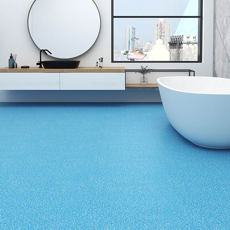 PVC Flooring Waterproof Fire Resistant Smooth PVC Wooden Effect Flooring Blue Clearhalo 'Flooring 'Home Improvement' 'home_improvement' 'home_improvement_vinyl_flooring' 'Vinyl Flooring' 'vinyl_flooring' Walls and Ceiling' 7419043