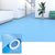 Modern Style PVC Flooring Pure Color Fire Resistant Waterproof PVC Flooring Sky Blue Clearhalo 'Flooring 'Home Improvement' 'home_improvement' 'home_improvement_vinyl_flooring' 'Vinyl Flooring' 'vinyl_flooring' Walls and Ceiling' 7419067
