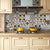 Traditional Peel and Stick Backsplash PVC Mosaic Tile Wallpaper for Kitchen Backsplash Silver Gray Clearhalo 'Flooring 'Home Improvement' 'home_improvement' 'home_improvement_peel_stick_blacksplash' 'Peel & Stick Backsplash Tile' 'peel_stick_blacksplash' 'Walls & Ceilings' Walls and Ceiling' 7419088