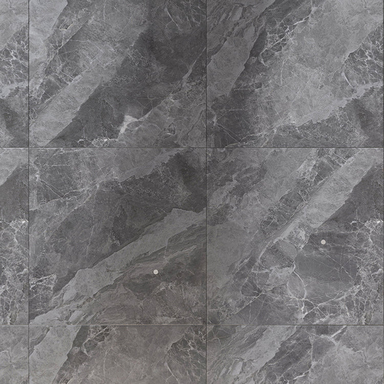 Contemporary Polished Porcelain Tile Marble Pattern Square Wall & Floor Tile Clearhalo 'Floor Tiles & Wall Tiles' 'floor_tiles_wall_tiles' 'Flooring 'Home Improvement' 'home_improvement' 'home_improvement_floor_tiles_wall_tiles' Walls and Ceiling' 7419346