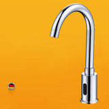 Modern Style Kitchen Faucet Gooseneck Touchless Kitchen Faucet Clearhalo 'Home Improvement' 'home_improvement' 'home_improvement_kitchen_faucets' 'Kitchen Faucets' 'Kitchen Remodel & Kitchen Fixtures' 'Kitchen Sinks & Faucet Components' 'kitchen_faucets' 7420865