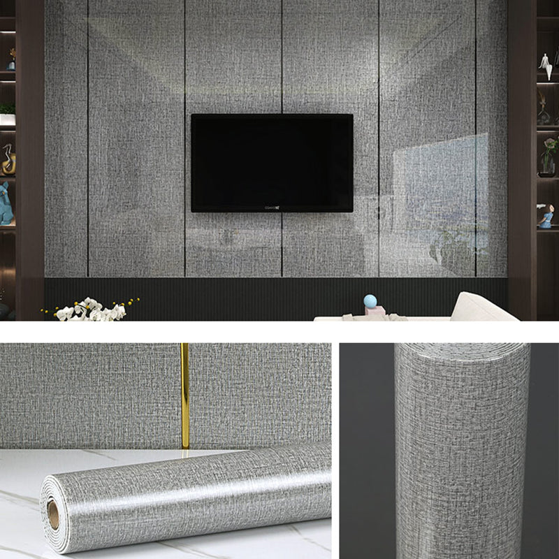 Basic Wall Tile Solid Color Peel and Stick Backsplash Panels for Living Room Dark Gray Clearhalo 'Flooring 'Home Improvement' 'home_improvement' 'home_improvement_wall_paneling' 'Wall Paneling' 'wall_paneling' 'Walls & Ceilings' Walls and Ceiling' 7421228