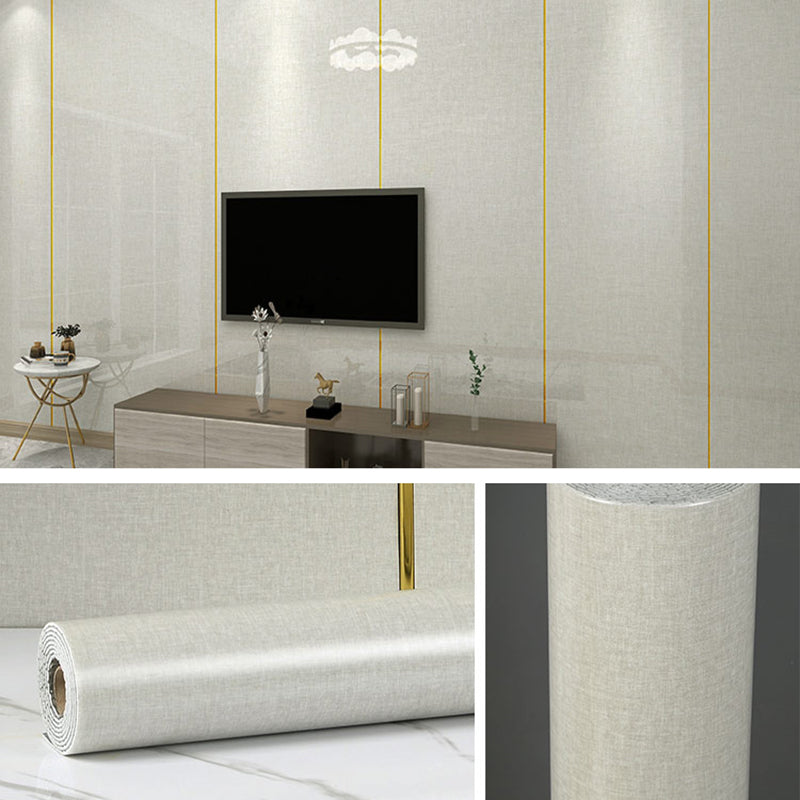 Basic Wall Tile Solid Color Peel and Stick Backsplash Panels for Living Room Cream Gray Clearhalo 'Flooring 'Home Improvement' 'home_improvement' 'home_improvement_wall_paneling' 'Wall Paneling' 'wall_paneling' 'Walls & Ceilings' Walls and Ceiling' 7421244