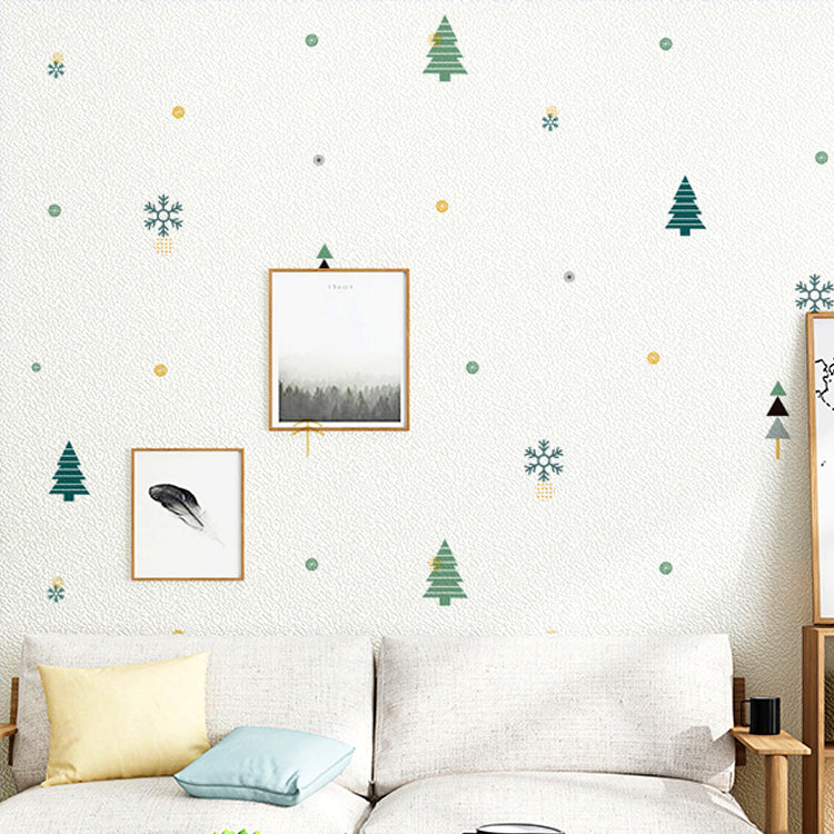 Modern Backsplash Panels Waterproof Peel and Stick Wall Paneling Dark Green White Clearhalo 'Flooring 'Home Improvement' 'home_improvement' 'home_improvement_wall_paneling' 'Wall Paneling' 'wall_paneling' 'Walls & Ceilings' Walls and Ceiling' 7421317