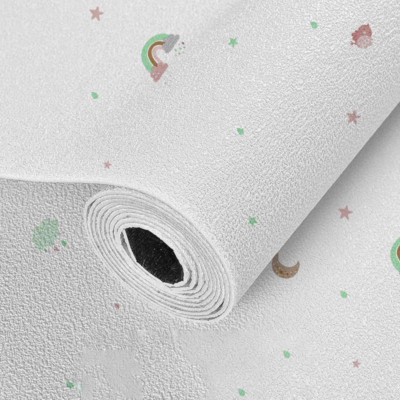 Modern Backsplash Panels Waterproof Peel and Stick Wall Paneling Light Green White Clearhalo 'Flooring 'Home Improvement' 'home_improvement' 'home_improvement_wall_paneling' 'Wall Paneling' 'wall_paneling' 'Walls & Ceilings' Walls and Ceiling' 7421328