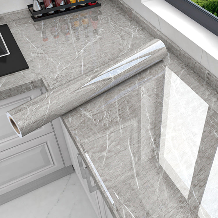 Modern Peel & Stick Field Tile Plastic Wallpaper for Kitchen Backsplash Clearhalo 'Flooring 'Home Improvement' 'home_improvement' 'home_improvement_peel_stick_blacksplash' 'Peel & Stick Backsplash Tile' 'peel_stick_blacksplash' 'Walls & Ceilings' Walls and Ceiling' 7421721