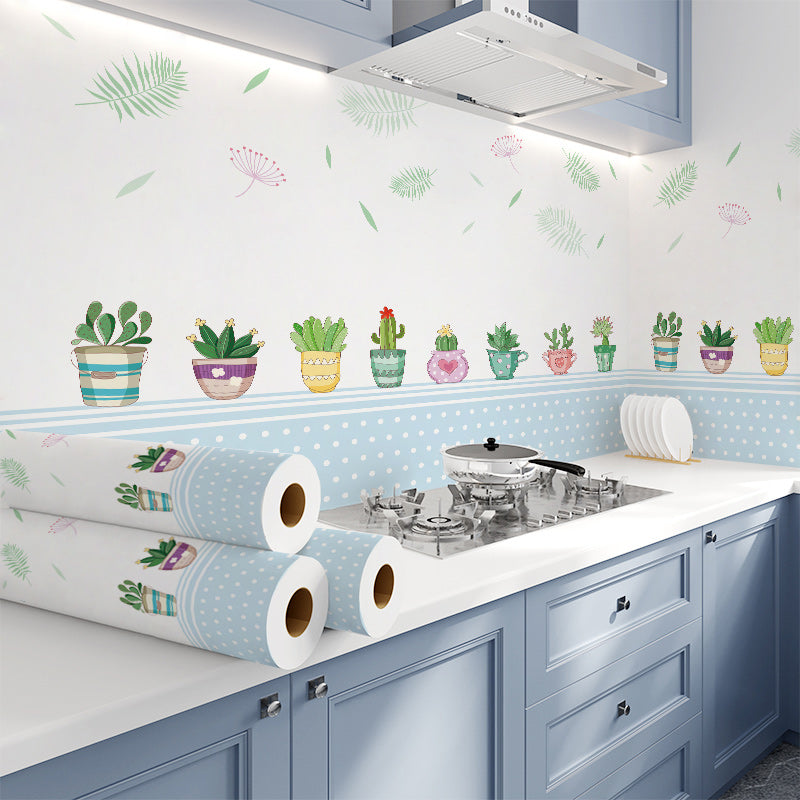 Modern Peel & Stick Field Tile Plastic Wallpaper for Backsplash Wall Clearhalo 'Flooring 'Home Improvement' 'home_improvement' 'home_improvement_peel_stick_blacksplash' 'Peel & Stick Backsplash Tile' 'peel_stick_blacksplash' 'Walls & Ceilings' Walls and Ceiling' 7421745