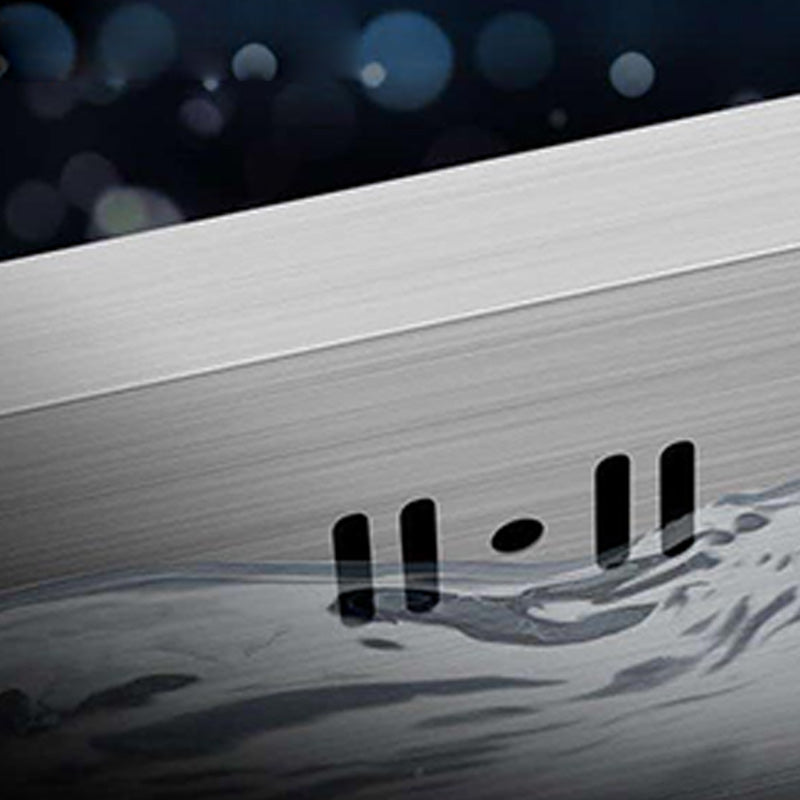 Modern Style Kitchen Sink Stainless Steel Drop-In Kitchen Sink with Drain Assembly Clearhalo 'Home Improvement' 'home_improvement' 'home_improvement_kitchen_sinks' 'Kitchen Remodel & Kitchen Fixtures' 'Kitchen Sinks & Faucet Components' 'Kitchen Sinks' 'kitchen_sinks' 7422056