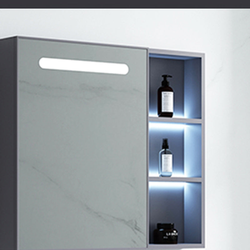 Wall Mount Bathroom Vanity Faucet Included Modern Bathroom Sink Vanity Clearhalo 'Bathroom Remodel & Bathroom Fixtures' 'Bathroom Vanities' 'bathroom_vanities' 'Home Improvement' 'home_improvement' 'home_improvement_bathroom_vanities' 7422355