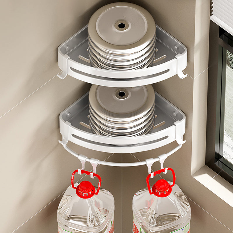 Simplistic Bathroom Accessories Hardware Set Bath Shelf Bathroom Accessory Kit Clearhalo 'Bathroom Hardware Sets' 'Bathroom Hardware' 'Bathroom Remodel & Bathroom Fixtures' 'bathroom_hardware_sets' 'Home Improvement' 'home_improvement' 'home_improvement_bathroom_hardware_sets' 7422747