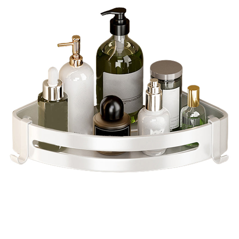 Simplistic Bathroom Accessories Hardware Set Bath Shelf Bathroom Accessory Kit Clearhalo 'Bathroom Hardware Sets' 'Bathroom Hardware' 'Bathroom Remodel & Bathroom Fixtures' 'bathroom_hardware_sets' 'Home Improvement' 'home_improvement' 'home_improvement_bathroom_hardware_sets' 7422749