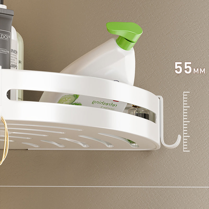 Simplistic Bathroom Accessories Hardware Set Bath Shelf Bathroom Accessory Kit Clearhalo 'Bathroom Hardware Sets' 'Bathroom Hardware' 'Bathroom Remodel & Bathroom Fixtures' 'bathroom_hardware_sets' 'Home Improvement' 'home_improvement' 'home_improvement_bathroom_hardware_sets' 7422759