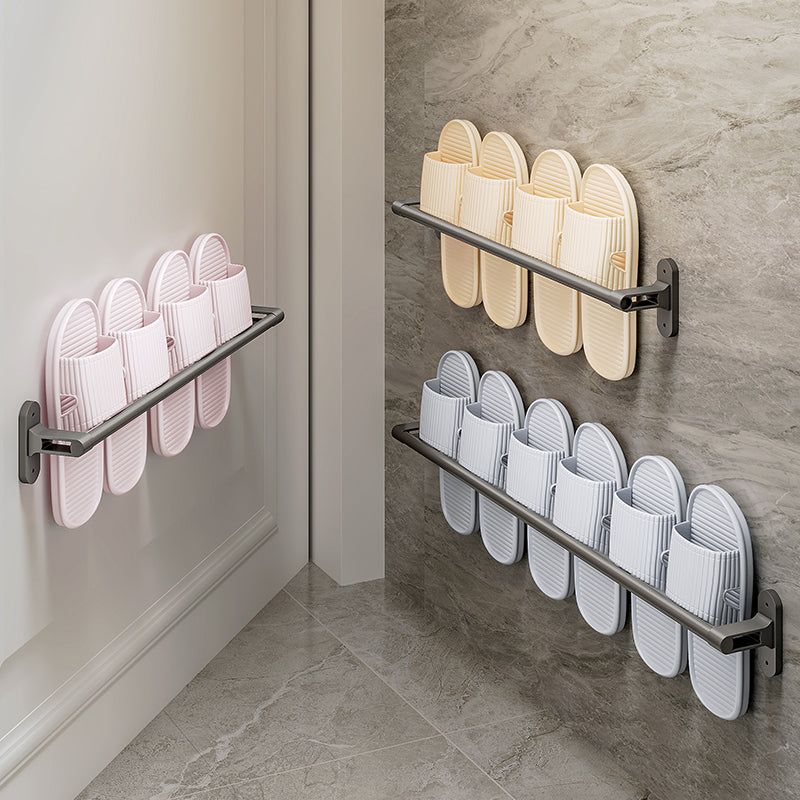 Metal Bathroom Accessory Set Drill and Screw Mount Bathroom Accessory Kit Clearhalo 'Bathroom Hardware Sets' 'Bathroom Hardware' 'Bathroom Remodel & Bathroom Fixtures' 'bathroom_hardware_sets' 'Home Improvement' 'home_improvement' 'home_improvement_bathroom_hardware_sets' 7422769