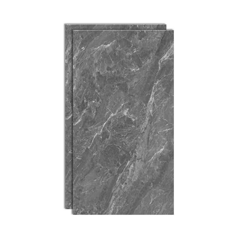 Floor and Wall Tile Marble Print Living Room Porcelain Indoor Floor Tile Light Gray 30 Pieces Clearhalo 'Floor Tiles & Wall Tiles' 'floor_tiles_wall_tiles' 'Flooring 'Home Improvement' 'home_improvement' 'home_improvement_floor_tiles_wall_tiles' Walls and Ceiling' 7423175
