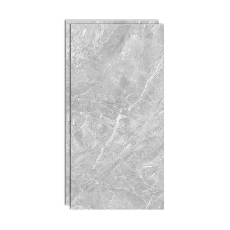 Floor and Wall Tile Marble Print Living Room Porcelain Indoor Floor Tile Pewter Clearhalo 'Floor Tiles & Wall Tiles' 'floor_tiles_wall_tiles' 'Flooring 'Home Improvement' 'home_improvement' 'home_improvement_floor_tiles_wall_tiles' Walls and Ceiling' 7423180