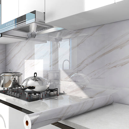 Modern Peel & Stick Field Tile PVC Rectangular Wallpaper for Floor and Wall Ivory Clearhalo 'Flooring 'Home Improvement' 'home_improvement' 'home_improvement_peel_stick_blacksplash' 'Peel & Stick Backsplash Tile' 'peel_stick_blacksplash' 'Walls & Ceilings' Walls and Ceiling' 7423427