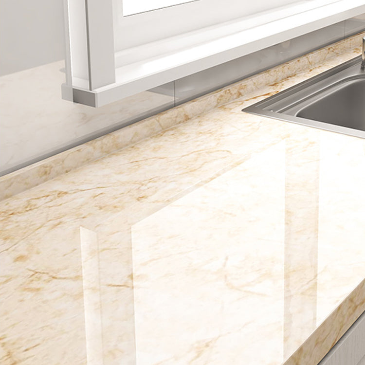 Modern Peel and Stick Backsplash PVC Rectangular Tile-Peel & Stick for Kitchen Light Yellow Clearhalo 'Flooring 'Home Improvement' 'home_improvement' 'home_improvement_peel_stick_blacksplash' 'Peel & Stick Backsplash Tile' 'peel_stick_blacksplash' 'Walls & Ceilings' Walls and Ceiling' 7423486