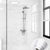 Modern Peel/Stick Backsplash Tile PVC Wallpaper for Bathroom Backsplash Distressed White Clearhalo 'Flooring 'Home Improvement' 'home_improvement' 'home_improvement_peel_stick_blacksplash' 'Peel & Stick Backsplash Tile' 'peel_stick_blacksplash' 'Walls & Ceilings' Walls and Ceiling' 7423505