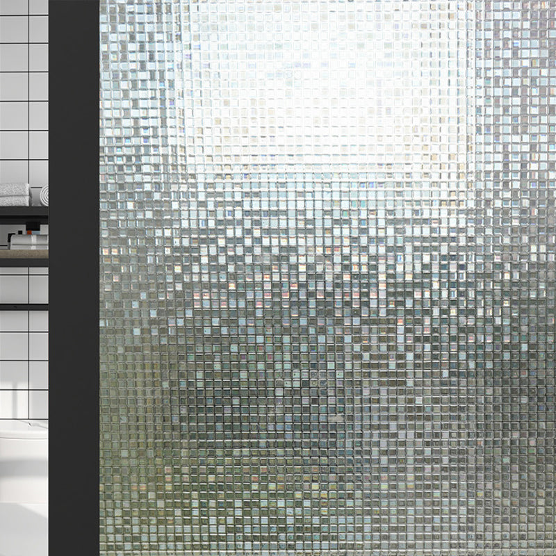 Modern Peel and Stick Backsplash PVC Mosaic Tile Wallpaper for Shower Silver Clearhalo 'Flooring 'Home Improvement' 'home_improvement' 'home_improvement_peel_stick_blacksplash' 'Peel & Stick Backsplash Tile' 'peel_stick_blacksplash' 'Walls & Ceilings' Walls and Ceiling' 7423532
