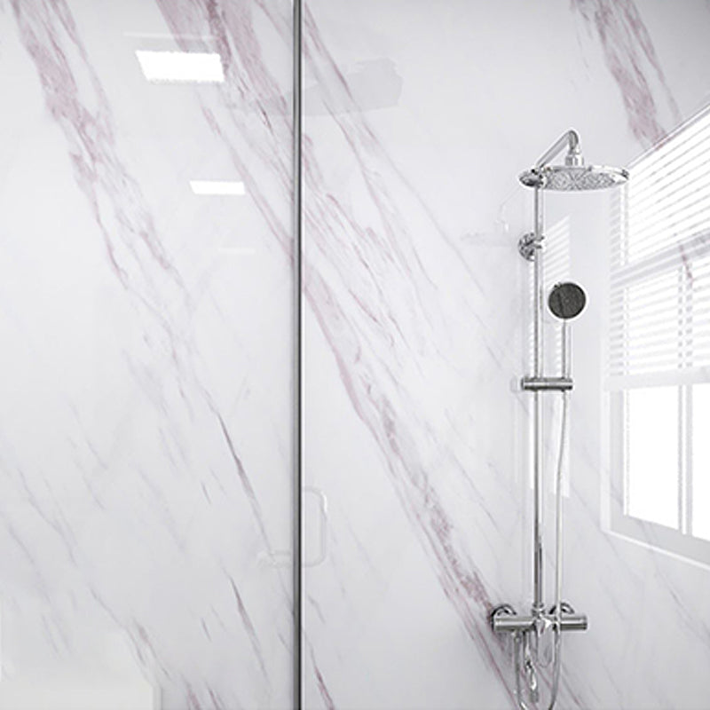 Modern Peel and Stick Backsplash Wall Tile PVC Wallpaper for Shower Clearhalo 'Flooring 'Home Improvement' 'home_improvement' 'home_improvement_peel_stick_blacksplash' 'Peel & Stick Backsplash Tile' 'peel_stick_blacksplash' 'Walls & Ceilings' Walls and Ceiling' 7423552