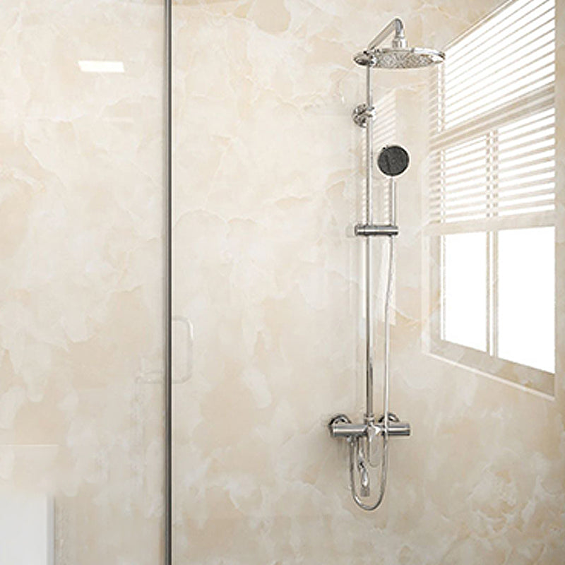 Modern Peel and Stick Backsplash Wall Tile PVC Wallpaper for Shower Clearhalo 'Flooring 'Home Improvement' 'home_improvement' 'home_improvement_peel_stick_blacksplash' 'Peel & Stick Backsplash Tile' 'peel_stick_blacksplash' 'Walls & Ceilings' Walls and Ceiling' 7423555