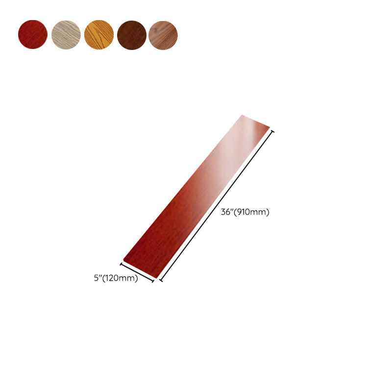 Traditional Wooden Wall Planks Solid Wood Waterproof Click-Locking Side Trim Piece Clearhalo 'Flooring 'Hardwood Flooring' 'hardwood_flooring' 'Home Improvement' 'home_improvement' 'home_improvement_hardwood_flooring' Walls and Ceiling' 7423600