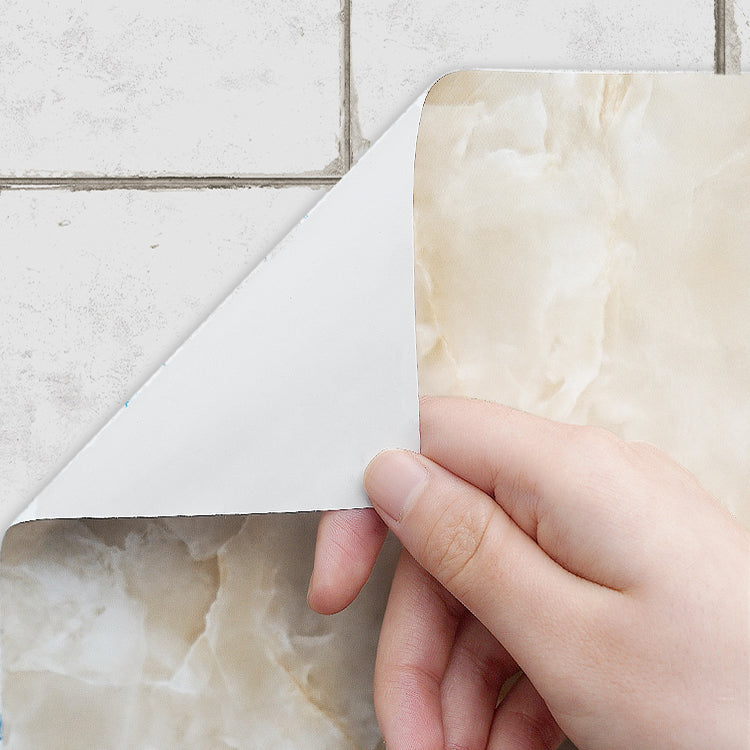 Modern Peel & Stick Field Tile PVC Rectangular Wallpaper for Kitchen Clearhalo 'Flooring 'Home Improvement' 'home_improvement' 'home_improvement_peel_stick_blacksplash' 'Peel & Stick Backsplash Tile' 'peel_stick_blacksplash' 'Walls & Ceilings' Walls and Ceiling' 7423637