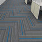 Modern Carpet Tiles Level Loop Glue Down Fade Resistant Carpet Tile Gray-Blue 60-Piece Set Clearhalo 'Carpet Tiles & Carpet Squares' 'carpet_tiles_carpet_squares' 'Flooring 'Home Improvement' 'home_improvement' 'home_improvement_carpet_tiles_carpet_squares' Walls and Ceiling' 7423721