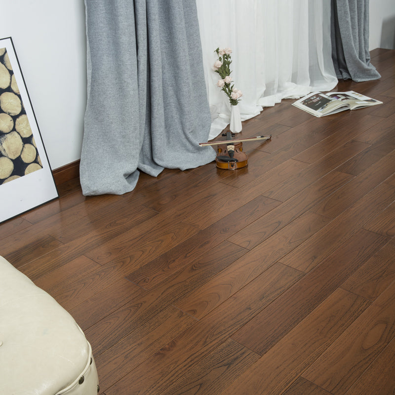 Waterproof Flooring Planks Solid Wood Click-Locking Hardwood Flooring 30"L x 5"W x 1"H Natural Clearhalo 'Flooring 'Hardwood Flooring' 'hardwood_flooring' 'Home Improvement' 'home_improvement' 'home_improvement_hardwood_flooring' Walls and Ceiling' 7423771