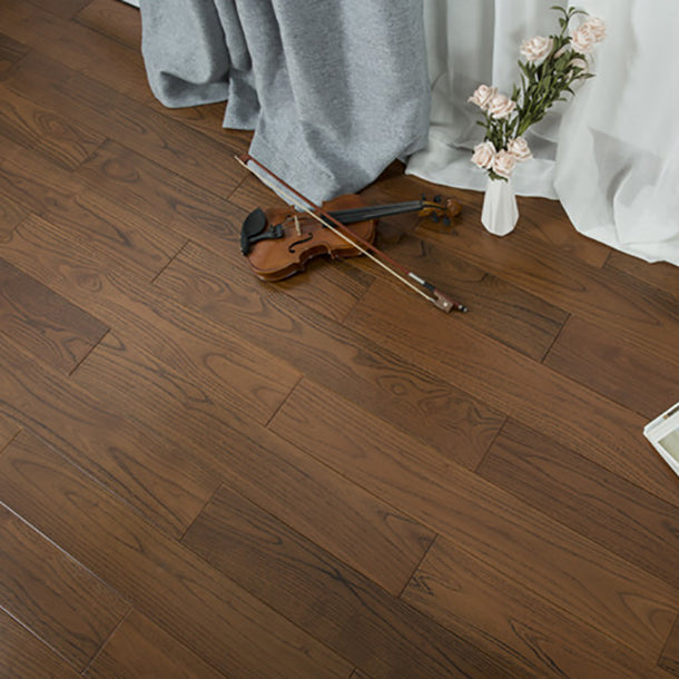 Waterproof Flooring Planks Solid Wood Click-Locking Hardwood Flooring Clearhalo 'Flooring 'Hardwood Flooring' 'hardwood_flooring' 'Home Improvement' 'home_improvement' 'home_improvement_hardwood_flooring' Walls and Ceiling' 7423775