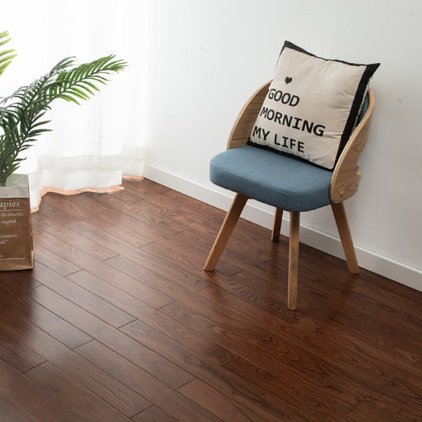 Waterproof Flooring Planks Solid Wood Click-Locking Hardwood Flooring Clearhalo 'Flooring 'Hardwood Flooring' 'hardwood_flooring' 'Home Improvement' 'home_improvement' 'home_improvement_hardwood_flooring' Walls and Ceiling' 7423778